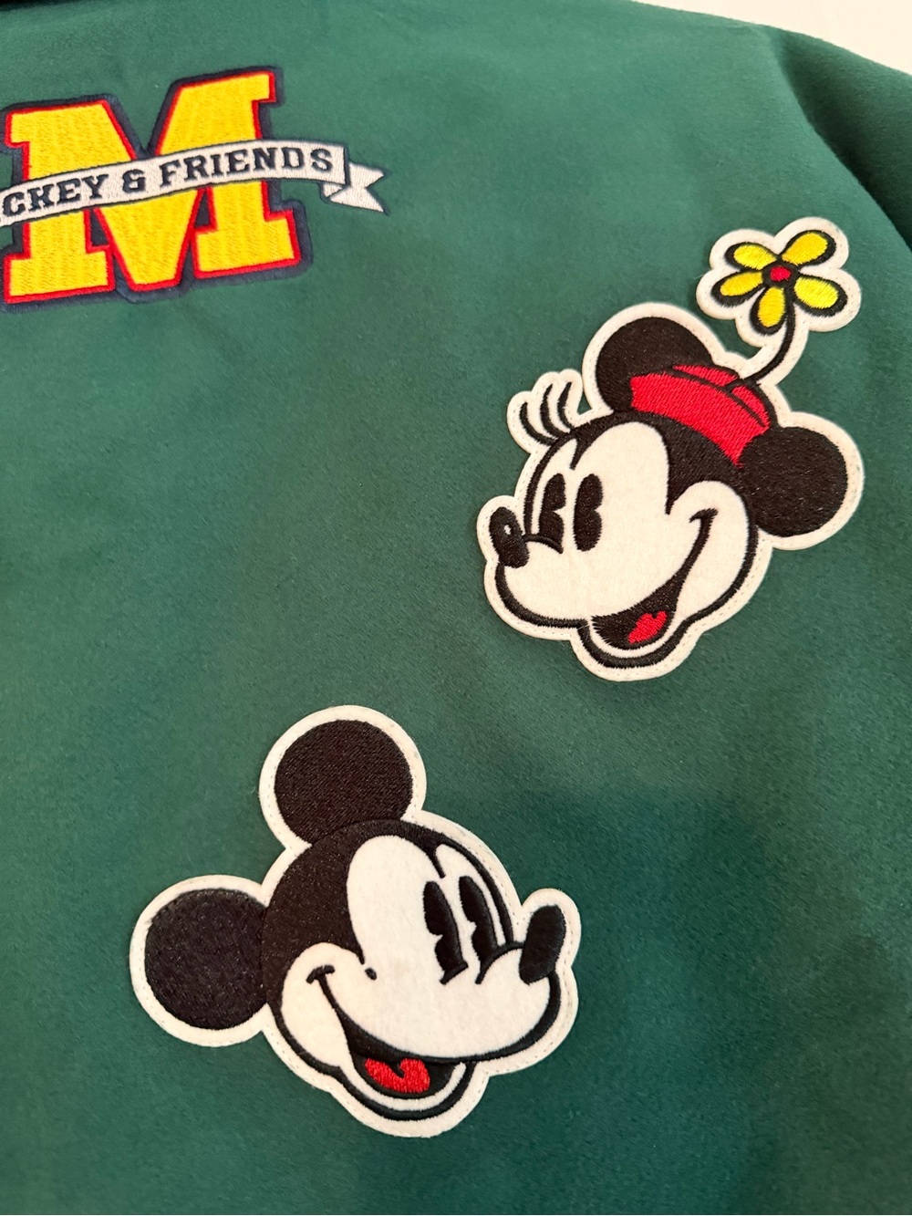 Disney Varsity Jacket with Mickey Patches - Picture 9 of 11